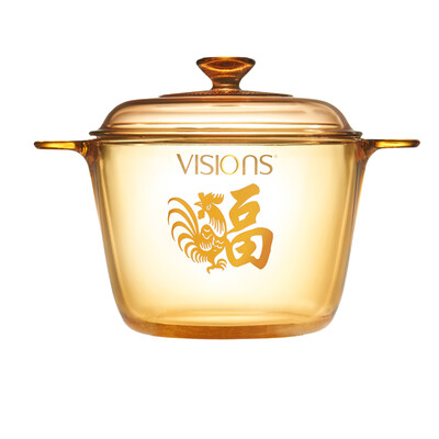 

Jingdong Supermarket Corning VISIONS Fuji Decoration 35L Crystal Color Transparent Fried Soup Pot VS-35-FJ CN