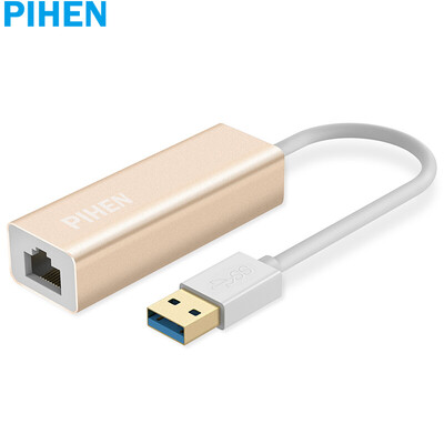 

(PIHEN) PH-WK004 USB-кабель для карт USB-порт для сетевого порта USB-порт RJ45 для сетевой коробки с просечками для проводной карты Gigabit Ethernet для шампанского