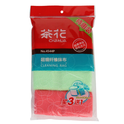 

[Jingdong supermarket] camellia CHAHUA ultra-fine fiber wipes cloth cleaning cloth wash towel 4544P