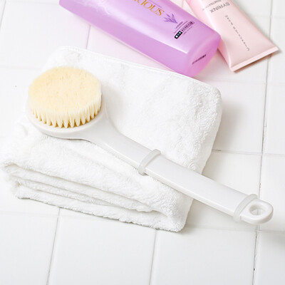 

Yun Lei short handle bath brush imitation bath towel soft brush bath brush bath back brush 15149