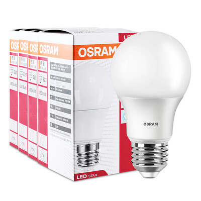 

Супермаркет] [Jingdong Osram (OSRAM) Светодиодная лампа лампа 4.5W E27 желтый большой рот теплой белый четыре