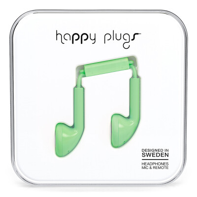 

Happy Plugs Earbud Ear Headphones Headphones Fashion Earphones Apple Andrews Headphones Mint Green