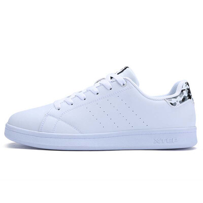 

(XTEP) специальный шаг мужская обувь обувь тренд обувь повседневная обувь спортивная обувь скейтборд обувь маленькие белые туфли белый серый 44 ярдов