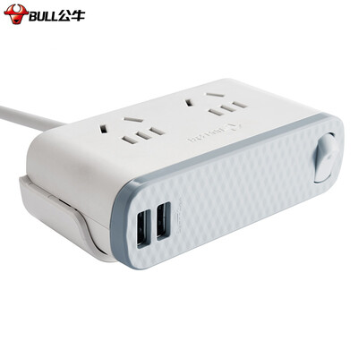 

Bull (BULL) GN-933K a three-socket adapter plug / conversion socket / converter / GB power converter
