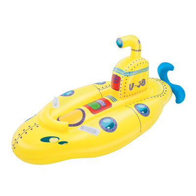 

Bestway подводная лодка монтирует 165 х 86см большой воды отдыха плавать игрушку (с конструкцией безопасности ручкой, подходит для детей от 3 лет и старше) 41098