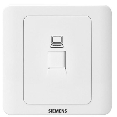 

Siemens (SIEMENS) 5TG01271CC1 розетка с разъемами шесть гнезд для компьютера (элегантный белый)