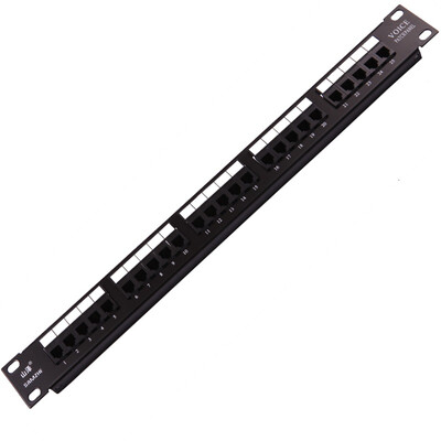 

Shanze (SAMZHE) WAN-36 high-end engineering gold-plated version of 25 voice telephone patch panel (rack modular)