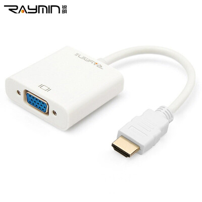

Rui Ming LA210502 Кабель HDMI-VGA со звуковым адаптером высокого разрешения для подключения к интерфейсу VGA