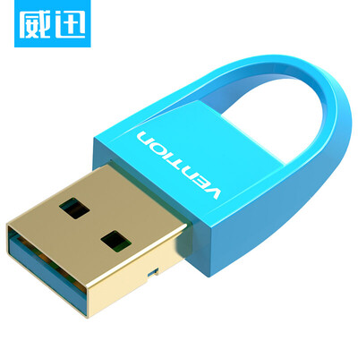 

VISA USB4.0 Bluetooth Adapter Receiver Мобильный компьютер Гарнитура Аудио передатчик Настольный ноутбук Беспроводной Bluetooth Audio 3D Blue CDDS0