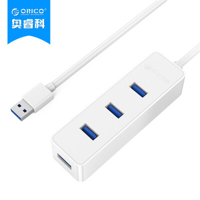 

Отдел Оррик (ORICO) ASH3L-У3 переключатель USB3.0 разветвитель Gigabit Ethernet, порт +3, серебристая алюминиевая ступица HUB ноутбук