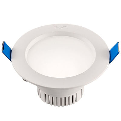 

[Jingdong Supermarket] NVC (NVC) NVC lighting LED downlight ceiling lacquer white 3 watts is white 5700K hole 7.5-8.5 cm