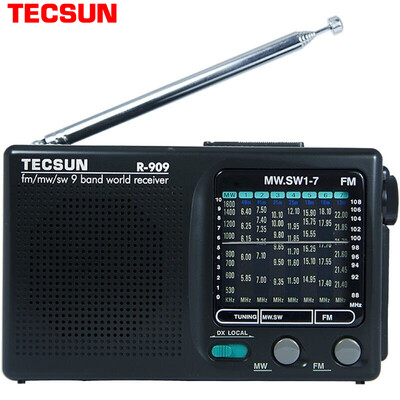 

TECSUN R-909 Portable radio gray