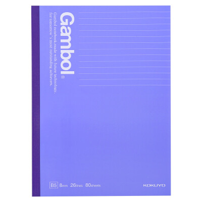 

KOKUYO) Gambol Wireless Binding B / Notepad / Soft Copy B5 / 80 Page 4 This color comes with WCN-GNB1818