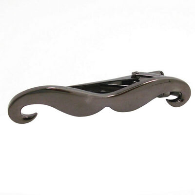 

Yoursfs Tungsten Electroplated Beard shape mans Tie clips free shipping High quality metal tie clips