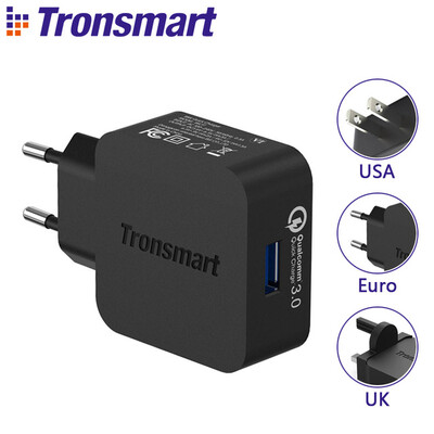 

USB Type C or Micro USB 1.8M Cable] Tronsmart WC1T Quick Charge 3.0 USB Charger for Xiaomi Mi5 for LG G5 Elephone S7