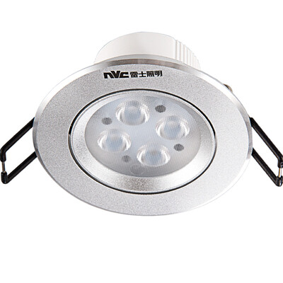 

NVC NVC Lighting LED Spotlight Downlight Ceiling Light Aluminum Sand Bank 3 Watt Warm White 4000K Hole 7-75cm