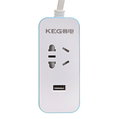 

Han Electric (KEG) HD-ZSB-01U-B витальность синяя 1,5 м 1 отверстие 1USB гнездо для штепсельной вилки