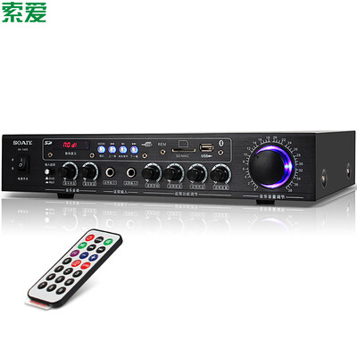 

Sony Ericsson (soaiy) 1600 усилитель КТВ устраивает учитывая сопротивление общественного вещания USB потолочное Speaker Set фоновой музыки, домашнего кинотеатра (черный)