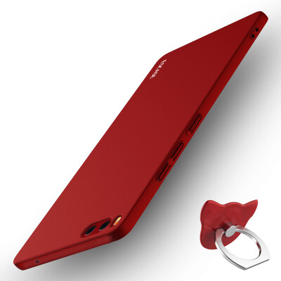 

【Three-piece】 ESCASE Hammer Nuts PRO Mobile Case Nuts PRO Tempered Membrane Sendable Removable Shank Bracket Bracket and Pre-Incubation Full-Packed Paint Skin Series Hard Case Case Chinese Red