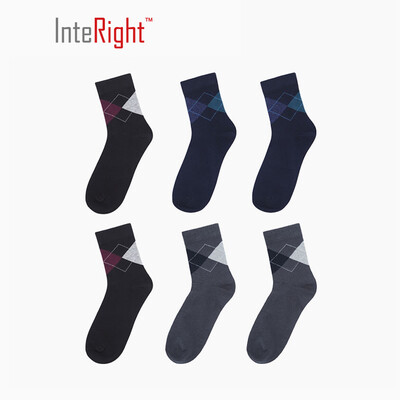 

INTERTL Ling Ge business men socks six pairs of gift box