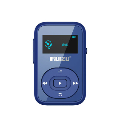 

RUIZU X26 8G wireless Bluetooth sports MP3blue