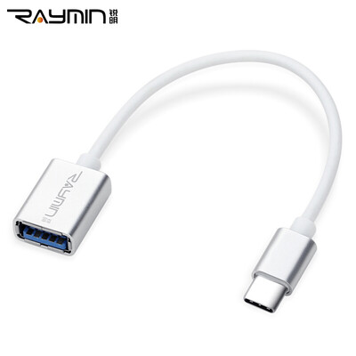

Rui Ming RM3918AL Тип-C к USB3.0 женский кабель OTG поддержка MacBook музыка как прокси для мобильного телефона 5 Meizu pro U дисковая клавиатура и мышь алюминия
