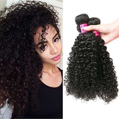 

Aphro Hair Brazilian Virgin Human Hair Kinky Curly Human Hair Extension 8A Grade Human Hair with Natural Color