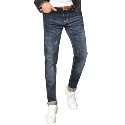 

GLO-STORY personality jeans jeans men's fashion pants men's men's LNK71018 denim blue 36