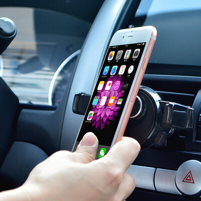 

Leyi leeioo car phone holder creative aircraft air outlet snap-type navigation bracket China red