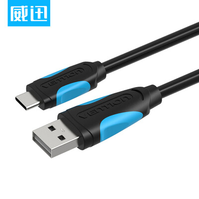 

Weining (VENTION) тип-c кабель для передачи данных USB2.0 Apple MacBook Nokia N1 плоский просо 4c мобильный телефон зарядная линия черный 0,5 метра VAS-A36-B050