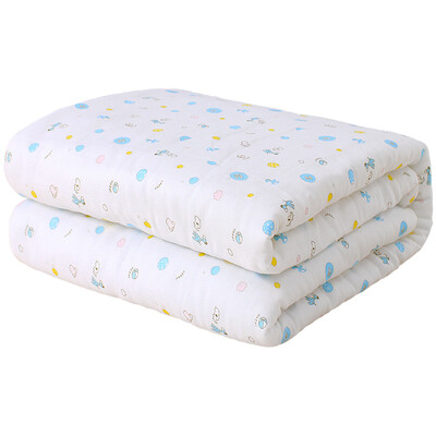 

Jingdong supermarket] like baby (elepbaby) baby quilt baby gauze air conditioning by children summer cool by kindergarten nap blanket 110X140CM duo