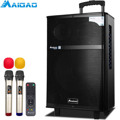 

Maigao S666-2K 10-дюймовый квадратный танец рычаг стерео Bluetooth наружный портативный усилитель мощности сабвуфера усилитель стерео
