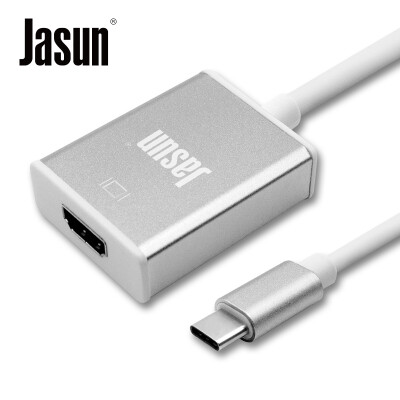 

JASUN USB3.1 Тип-C в HDMI женский конвертер типа-c HD-конвертер ТВ-монитор с поддержкой линии 12-дюймовый доступ к MacBook TV JS-152