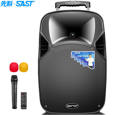 

(SAST) A91 Квадратный танцевальный звук Мобильный этап Открытый Bluetooth Tie Speaker Portable Amplifier Single Microphone