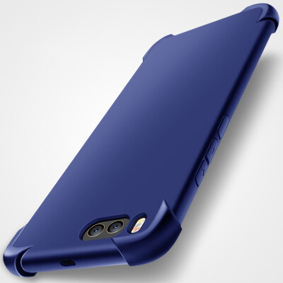 

Pizza millet 6 mobile phone shell small M6 mobile phone shell threw all-round solid color silicone sets of blue