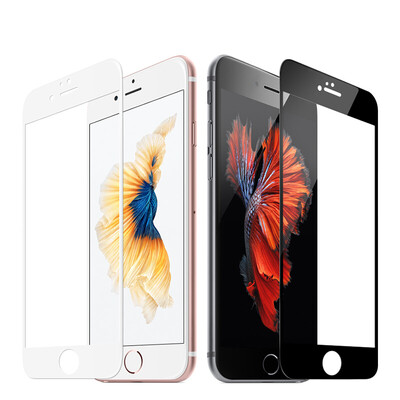 

Turas iPhone8 / 7 закаленная пленка для 4,7-дюймовой поверхности экрана для мобильного телефона Apple 7 с полноэкранным 3D-анти-синим светопрозрачным закаленным стеклянным стеклом Apple 8/7 Universal - белая сторона