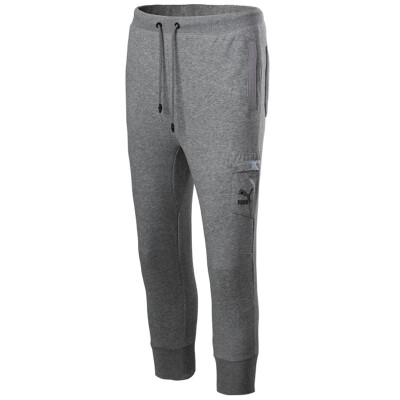 

Puma PUMA men's trousers life series sports pants to take the foot Slim pants male 571130 02 in the gray gray