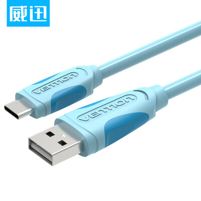 

Кабель передачи данных VISA типа-c на USB2.0 Apple MacBook Nokia N1 просо 4c мобильный телефон зарядная линия 0,5 метра (синий) VAS-A36-S050