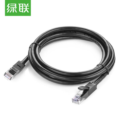 

Зеленый Альянс (UGREEN) Категория 6 Кабель Six Cat6 8-жильный витая пара Сетевой сетевой кабель для сетевого кабеля Компьютерный кабель для перемычки 30m Черный 20168