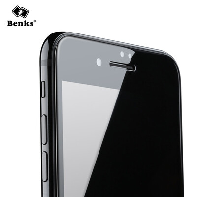 

Bunkers (Benks) iPhone7 tempered film 3D surface full-screen full coverage of the tempered film Apple 7 HD mobile phone film black V PRO series