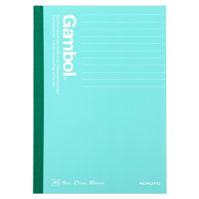 

KOKUYO Gambol Wireless Binding B Notepad Soft Copy A5 80 Page 4 This color comes with WCN-GNB3818