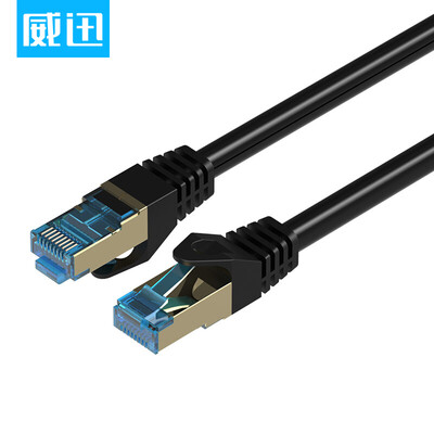 

Вэй Синь (предотвращение бедствий) VPC7SSTP-B3000 инженерного класс семь типов двойного экранированного кабеля cat7 Gigabit сети закончили соединительный кабель 30 м