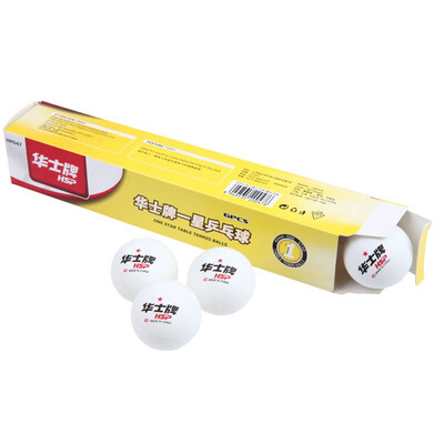 

Huashi brand hsp a star 40mm table tennis white 047
