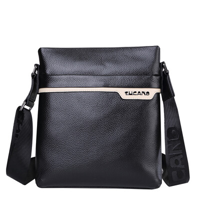 

Wooden Birds (TUCANO) Men's Shoulder Bag Head Cream Men's Bags Business Casual Shoulder Messenger Bag WBG0131A-88B0 Black