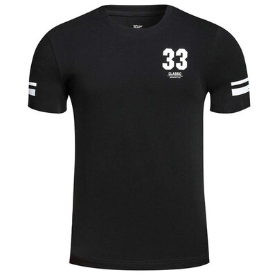 

XTEP male sports T-shirt fashion wild leisure short-sleeved light breathable sweat T-shirt 883229019049 white M