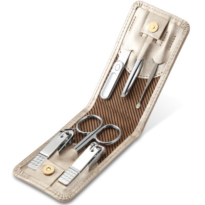 

777 nail knives set nail clippers repair beauty package 6 sets of TS-0909KC gold (import