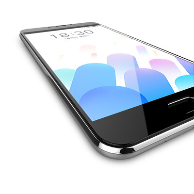 

КОЛА Meizu очарование Blue Steel E2 полноэкранное крышка пленки сотового телефона защитная пленка, нанесенная на E2 Черный Синий Charm