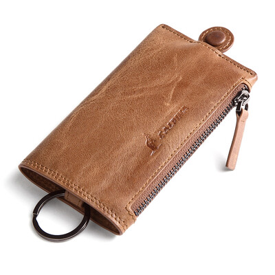

Alpina Kangaroo L&39ALPINA Men&39s Retro Key Handbags Men&39s Head Creams Zipper Large Capacity Lumbar Car Key Chains 663102003 Brown