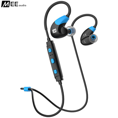 

MEELECTRONICS X7 Wireless Sports Bluetooth Музыкальные наушники Проводные наушники In-Ear Blue Black