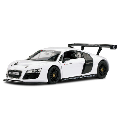 

Starlight (Rastar) Audi R8 alloy car model 1:24 simulation alloy car model 56100 white